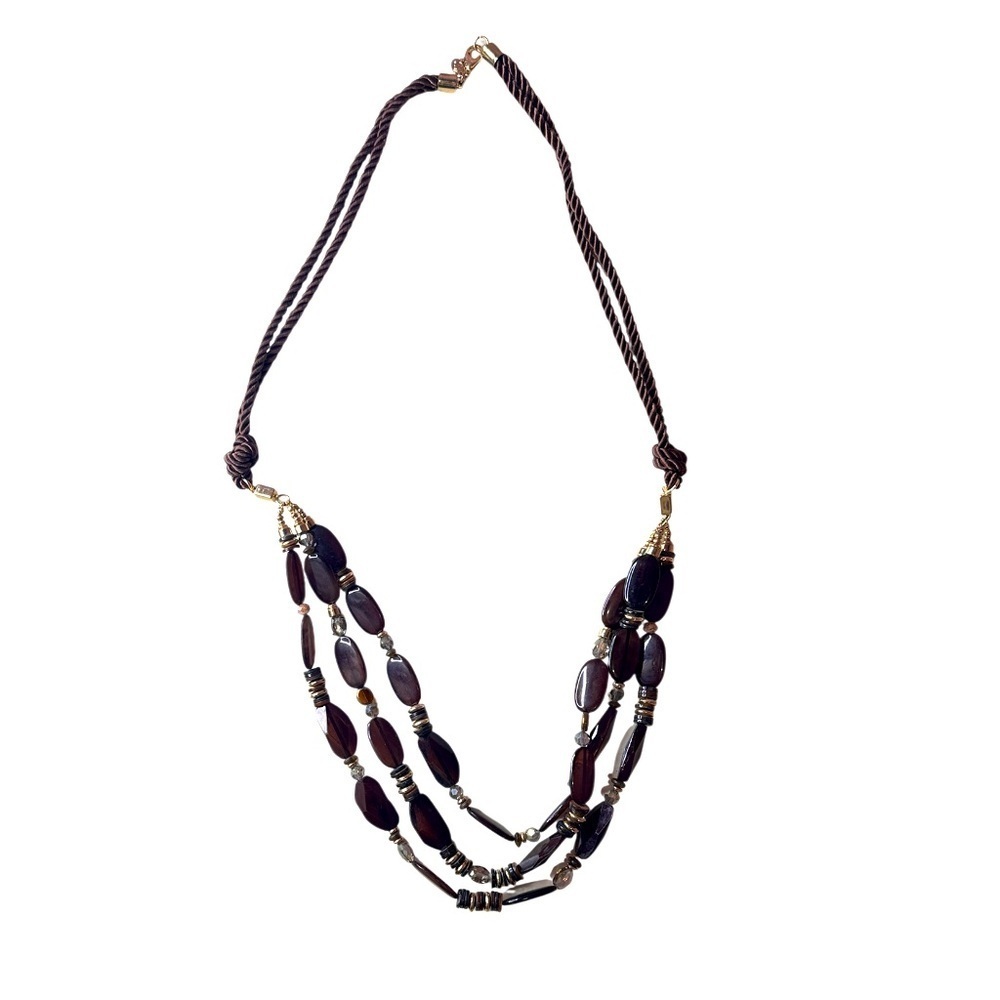 Vintage Charming Charlie Long Beaded Necklace